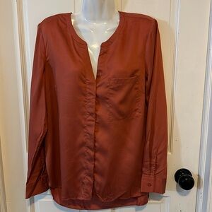 Banana Republic Rust Blouse
